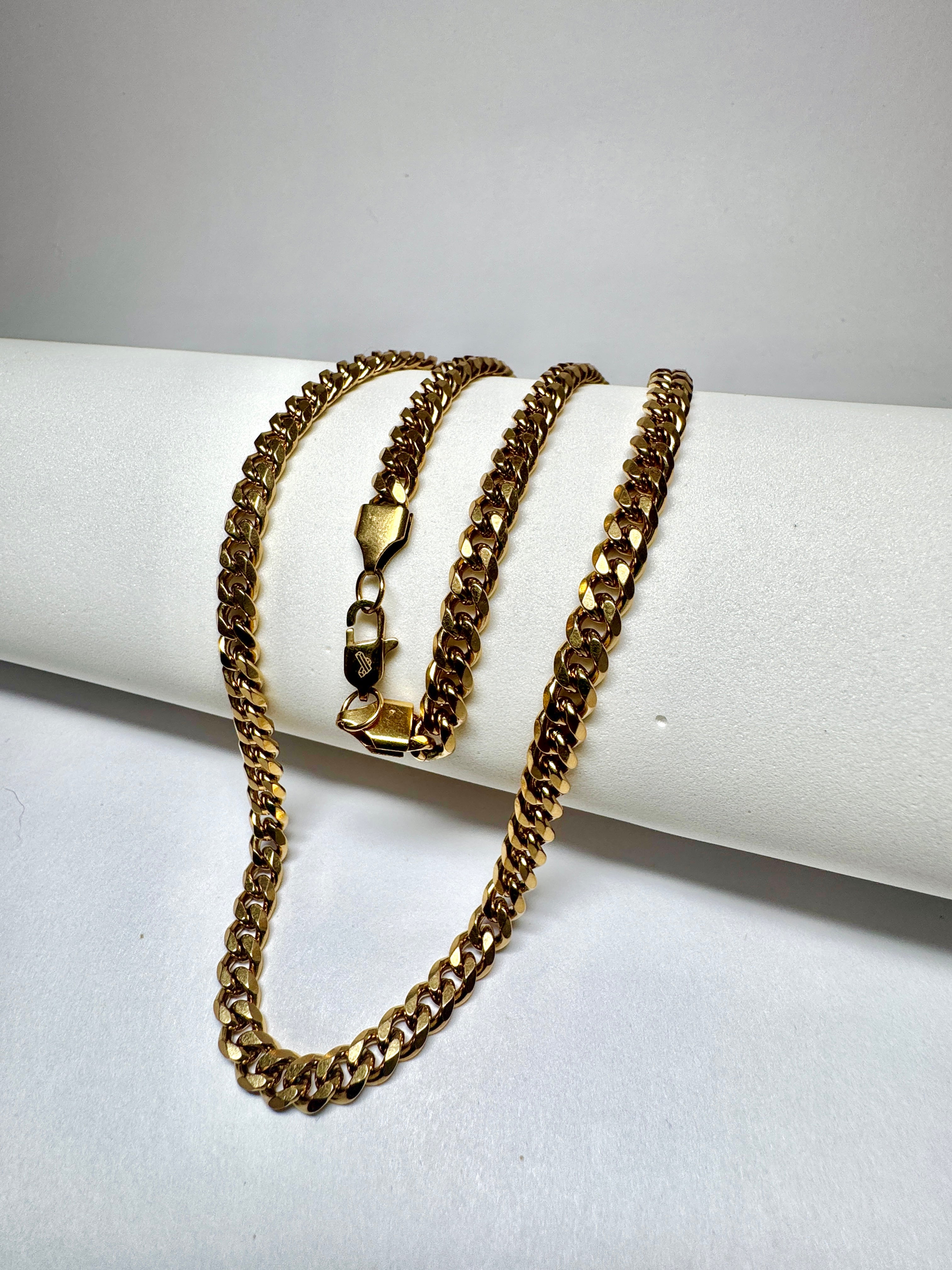 Cadena Cubana 6MM - 65 CM