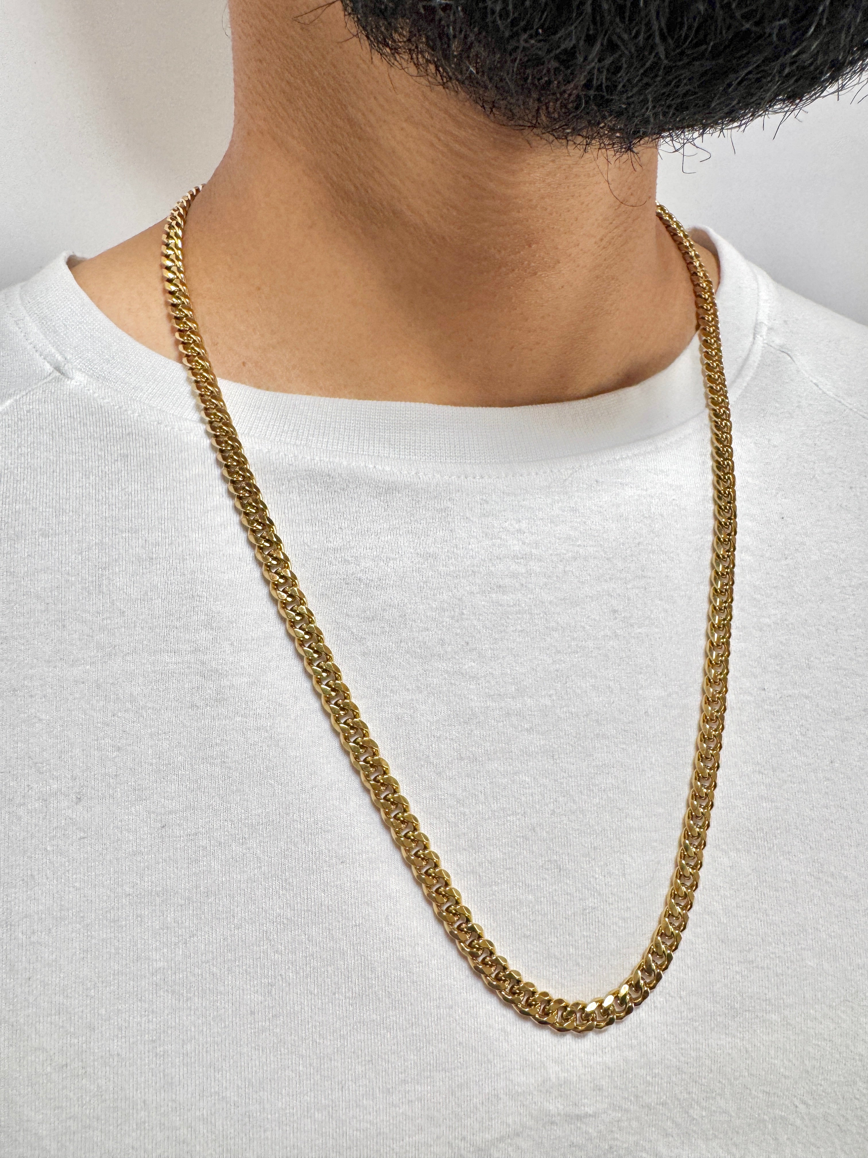 Cadena Cubana 6MM - 65 CM