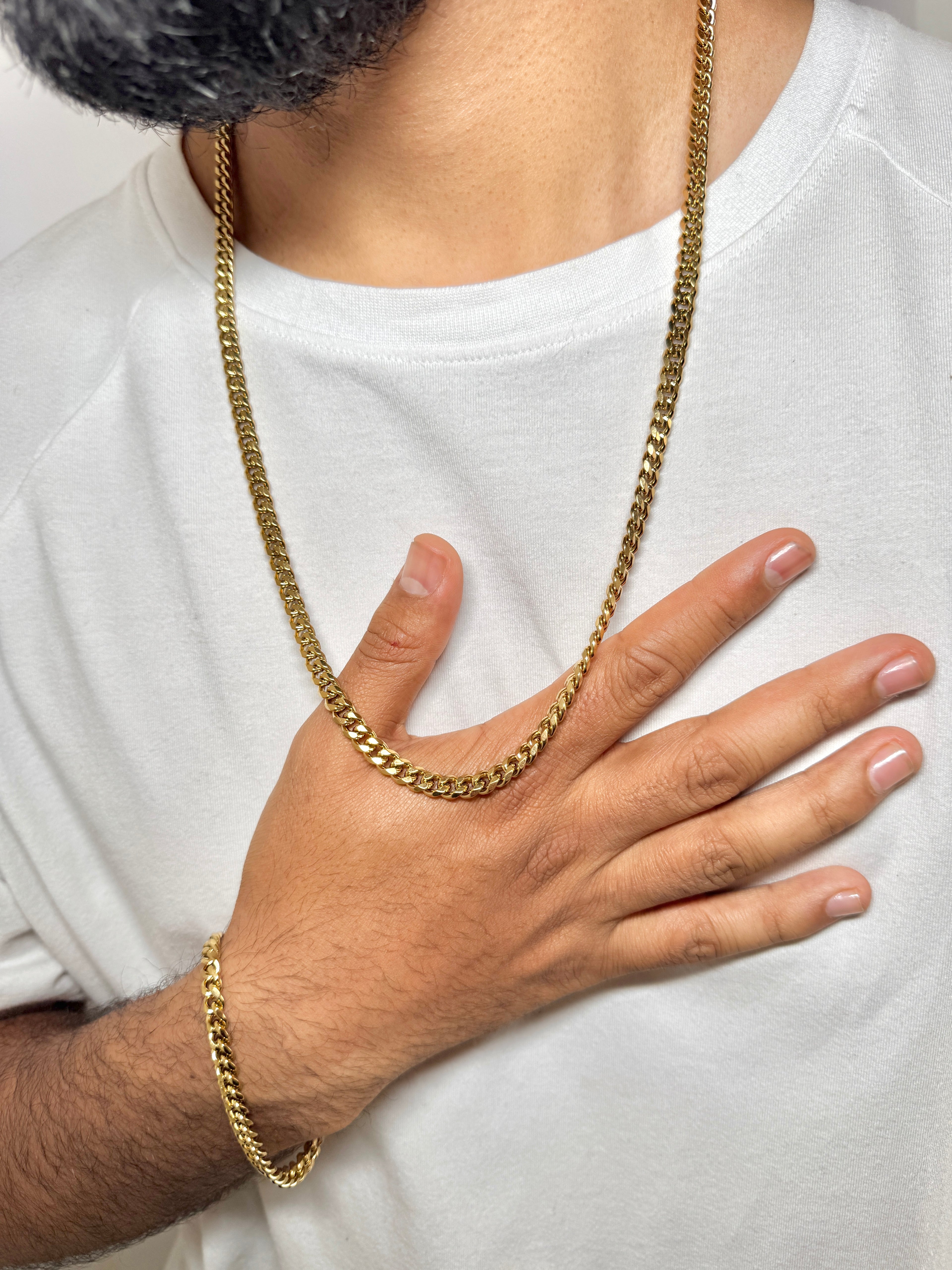 Cadena Cubana 6MM - 65 CM