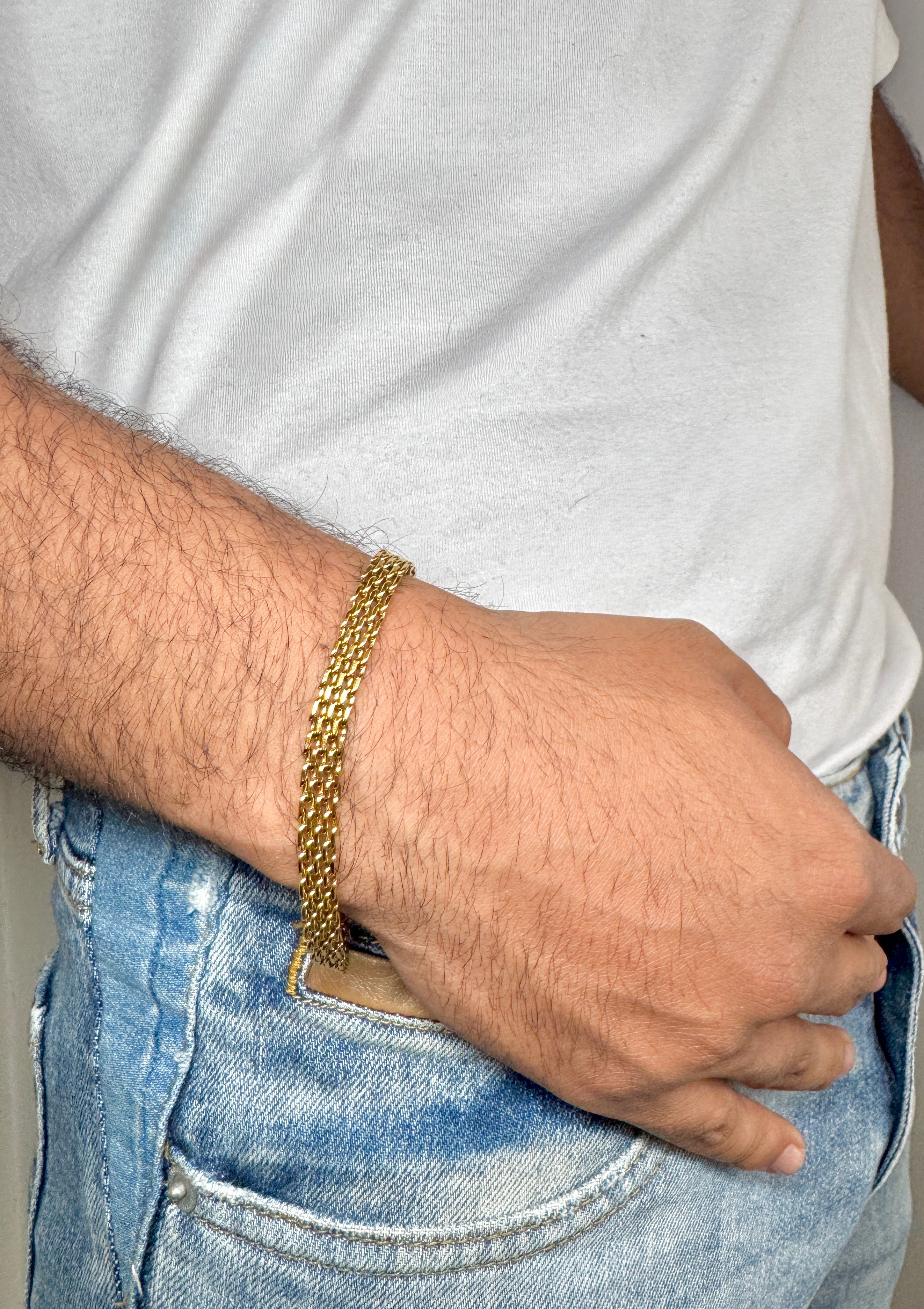 Pulsera Chinesca 6MM - 20 CM