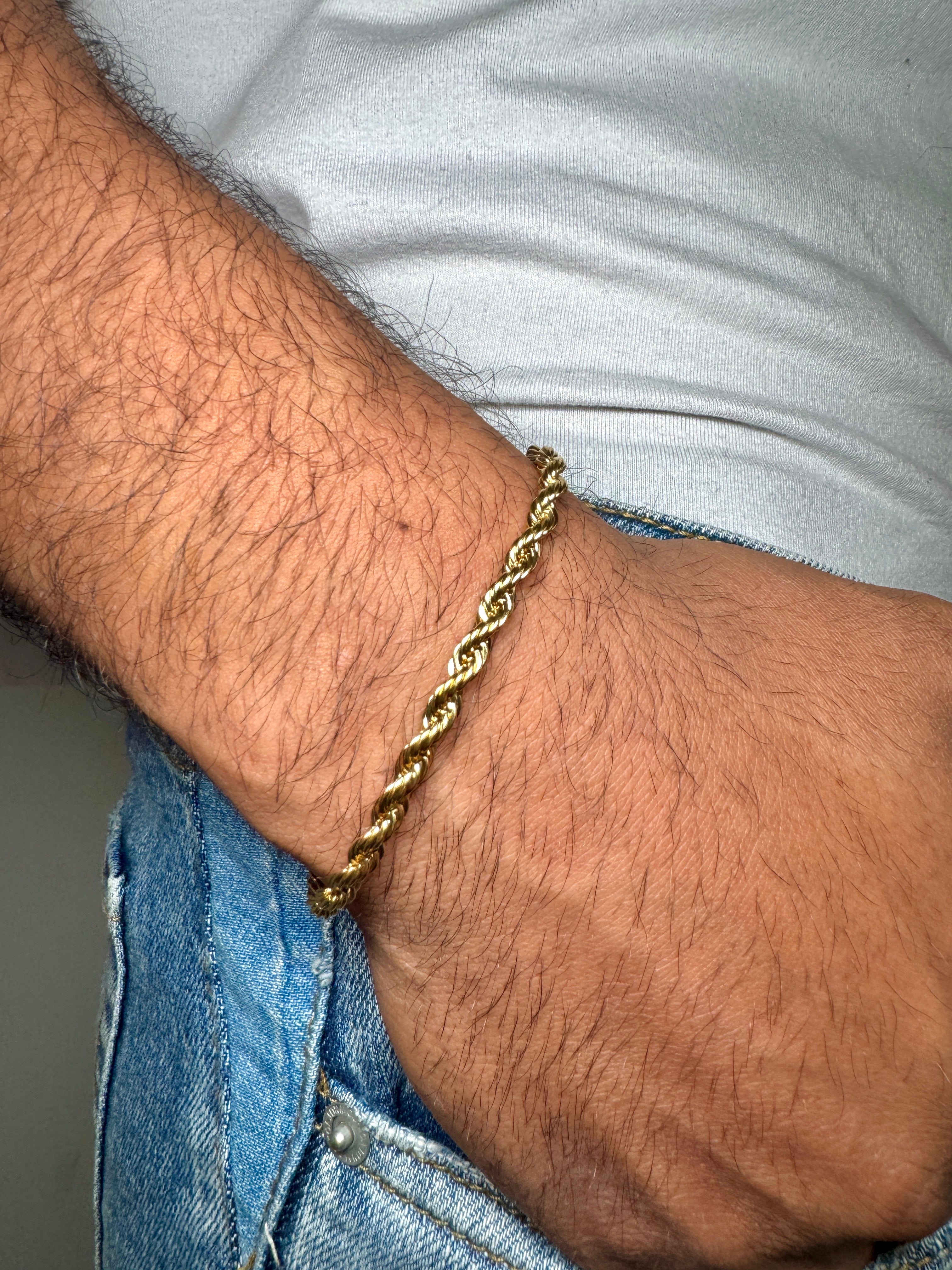 Pulsera Lazo 4MM  - 20CM